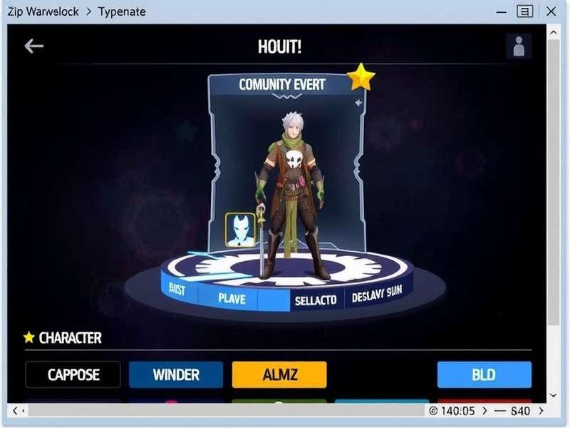 Zip Warlock Speedster gameplay screenshot